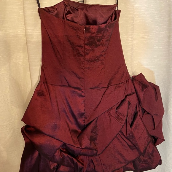 Bubble dress dark red - Picture 4 of 7